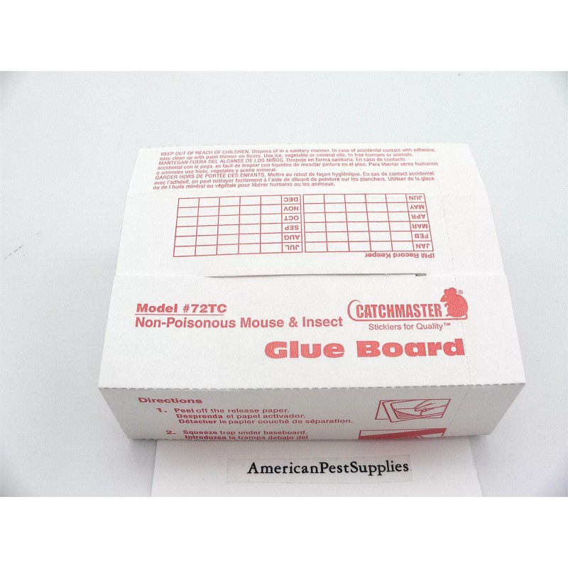 Catchmaster Mouse Glue Traps (144 pack ) Mouse Traps Peanut