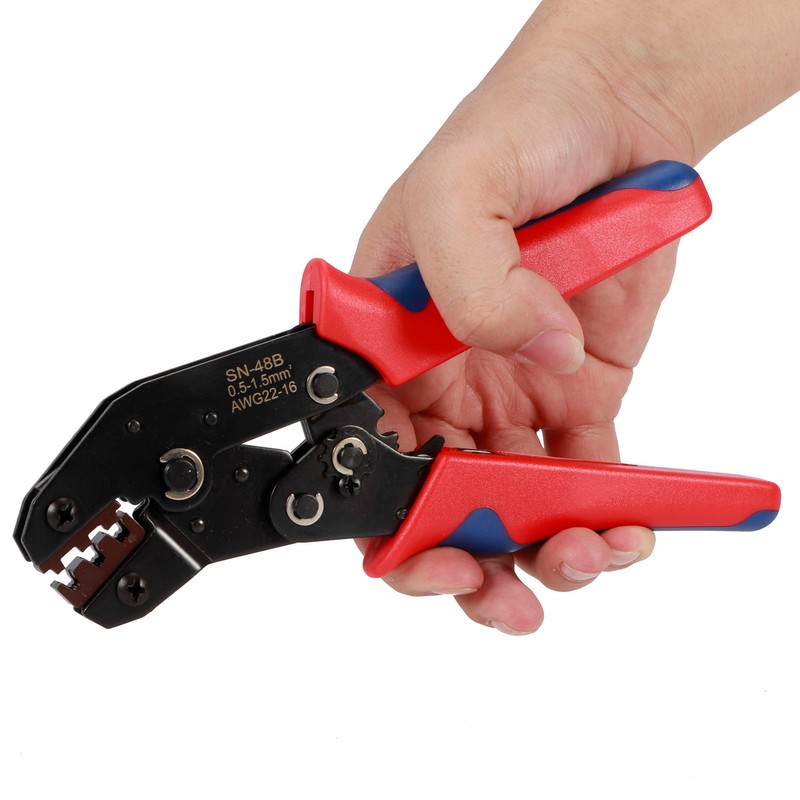 Cold Pressed Terminal Crimping Pliers Insulated Wire Crimper Tools Cable