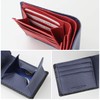 GROOVE GEAR ggs-1006 Men's Bi-Fold Wallet, Genuine Leather, Carbon Leather,