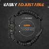 Bandletic Compatible with Garmin Instinct Watch Bands, Survival Paracord Woven