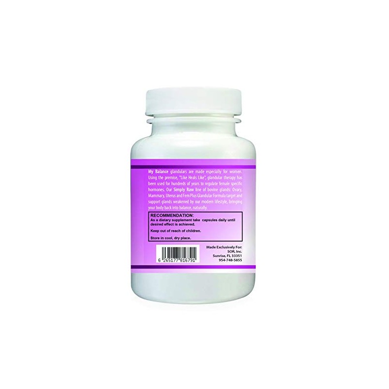Simply Raw MAMMARY Glandular. Raw Bovine Mammary Glandular 400 mg,