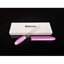 Midenso Nail Files, Nail Files, Nail Polishing, Case Included, High Quality Nail File, Natural Nail Acrylic Nail Claws, Crystal Diamond Salon, Unisex, Christmas, Birthday, New Year Gift (Purple)