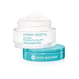 Yves Rocher HYDRA VÉGÉTAL Gel Cream Non-Stop Moisture 48h 50 ml Intensive Moisturising Cream for Day and Night