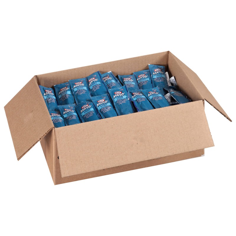 Kraft Mayo Light Mayonnaise Single Serve Packet (0.44 oz Packets,