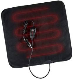 ZONETECH Black Warming Pad Cozy Warmth in Cold Weather, Perfectly Sized for Comfort and Portability for Pets