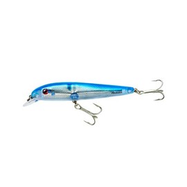 Bomber Lures BSWW5313 Saltwater Grade Wind-Cheater Fishing Lure, Silver/Blue, 4.5"