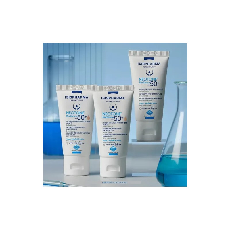 Isispharma Neotone Radiance 50 Protector Solar Color Claro