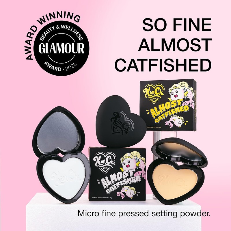 Kimchi Chic, Polvo compacto con acabado luminoso, difumina, ilumina y