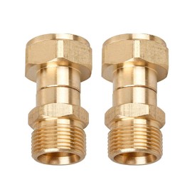 M22 14 mm Pressure Washer Swivel Connection Pressure Washer Swivel Adapter Pressure Washer Screw Connection Pack of 2