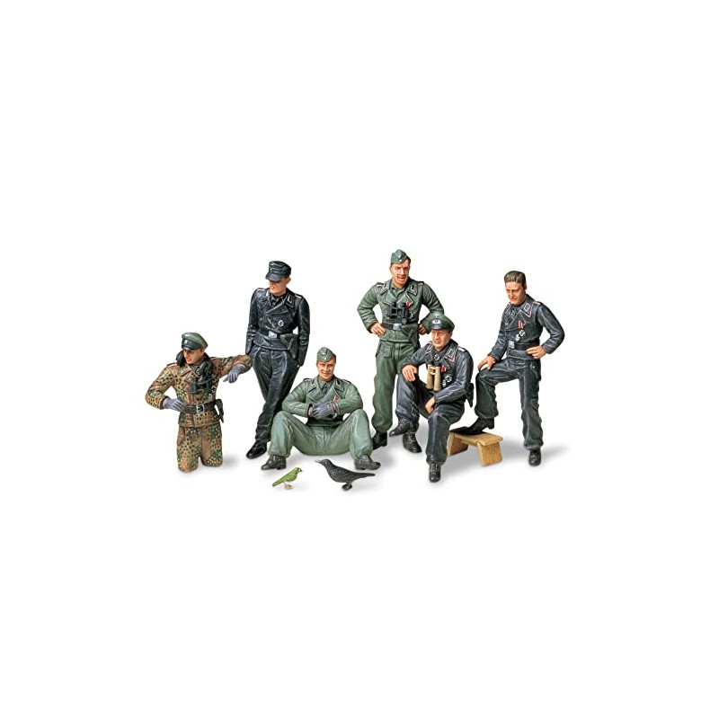 Tamiya 300035201 - Set Statuette Soldati Tedeschi della seconda Guerra