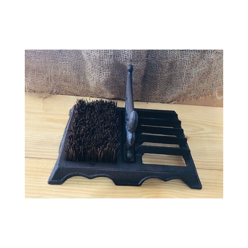 Midwest Craft House LARGE Cast Iron Boot Shoe Brush Mud