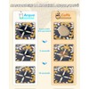 SOQKEEN Tappetino Assorbente Cucina 50x30 cm, Antiscivolo per Macchina da