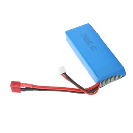 Lithium Polymer Battery 7.4V 3000mAh with T Type Plug Female for Car Model Modify
