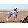 BT Bear Dog Harness Raincoat,Adjustable 4 Legs Dog Jacket with