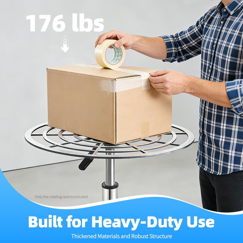 360° Spray Paint Rack, Stable Rotating Paint Rack, Lifting Spray