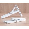 comfee.co.uk Czyz® 4 x Radiator shelf brackets ‘Kinga’ adjustable height,