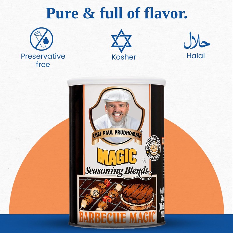 Chef Paul Barbecue Magic Seasoning Blends | All Purpose Seasoning