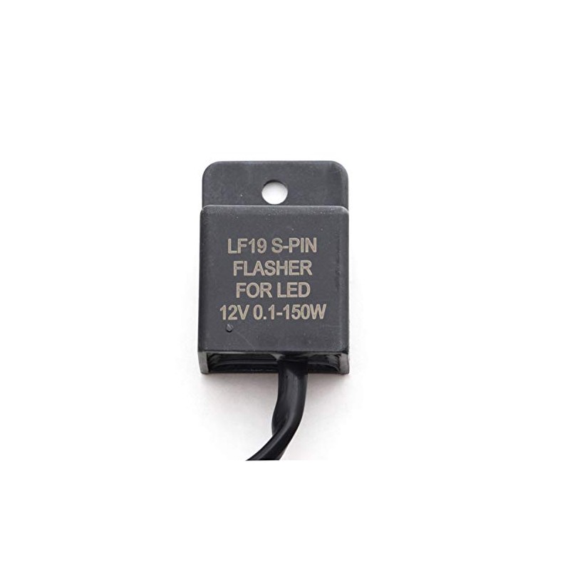 Universal 2 Pin Motorcycle Scooter Indicator Relay 12V 0.1-150W (Power