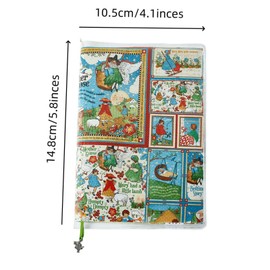 A6 Transparent Book Cover for Paperback Book.Bible Book Cover