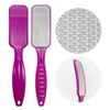 The Foot Care Square Pink Single-Sided Foot File Minimizes Skin Irritation / 더풋케어 발 각질제거기 네모 핑크 단면 풋파일 피부자극 최소화