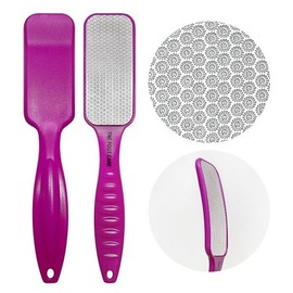 The Foot Care Square Pink Single-Sided Foot File Minimizes Skin Irritation / 더풋케어 발 각질제거기 네모 핑크 단면 풋파일 피부자극 최소화