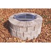Pilot Rock Stainless Steel Firering with Drop-in-Grate - Made in