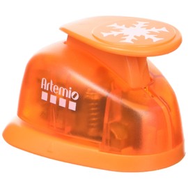 Artemio 2,5 cm Big Schneeflocke Nr. 3 Hebel, orange