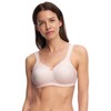 Susa Bra without underwire, minimiser bra with lace attached to