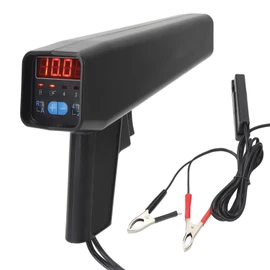 Digital Timing Light, 12V Automotive Ignition Timing Light with LED Display, Portable Inductive Strobe Timing Light Gun, Automotive Tool for Car, Motorcycle, Marine