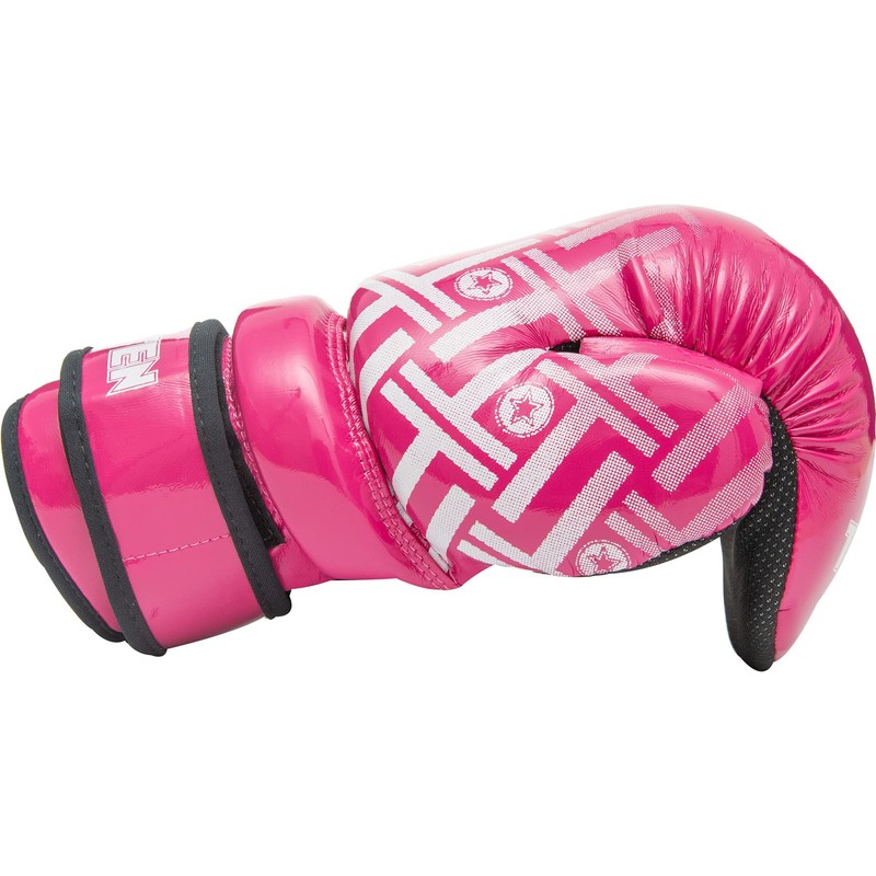 TOP TEN Pointfighter Glossy Block Prism Pink Large