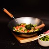 JOYCE CHEN Classic Series 14-Inch Carbon Steel Wok with Birch