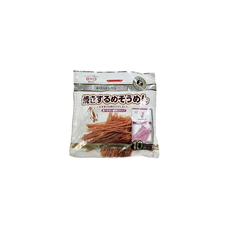 Maruesu Roasted Squid Strip 13.70oz (1.37oz x 10)