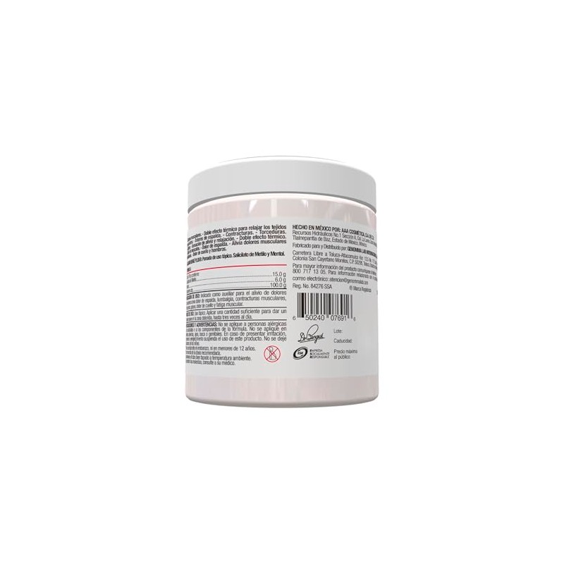 Bálsamo Bengue Plus. Para dolores de espalda y musculares. Doble