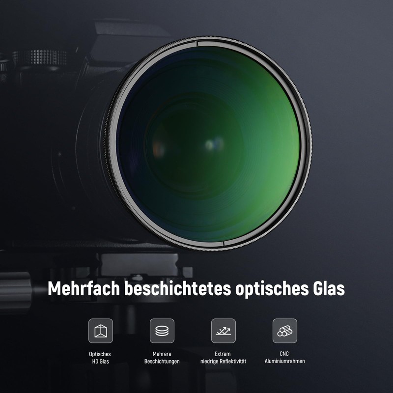 NEEWER 77mm CPL Filter with Lens Cap, Ultra Thin Multi