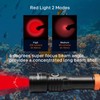 ORCATORCH D530 Red LED Dive Light Scuba Flashlight, 210 Lumens,