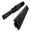 VADANIA 40" Heavy Duty Drawer Slide Without Lock #VA2053-b, Black-electroplated