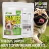PetSupp Urinary Support and Bladder Control Supplement For Dogs, Contains