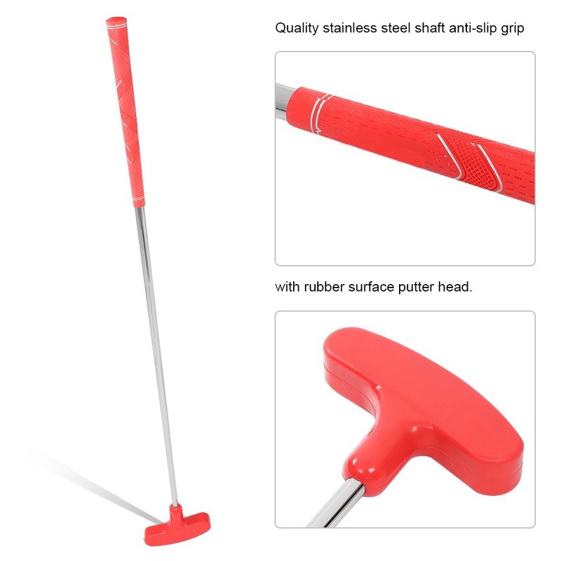 33inch Mini Rubber Head Golf Putters Kids Golf Putter Steel