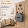 Dexpally Hat Boxes with Lids, Hat Storage Box for Travel,