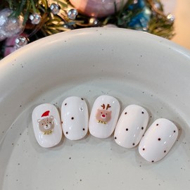 Pure J [x-mas collection] Rudolgomdol - Petite round / 퓨어제이[x-mas컬렉션] 루돌곰돌 - 쁘띠라운드