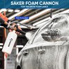 Saker Foam Cannon, 1/4 Inch Quick Connect, Power Washer Foam