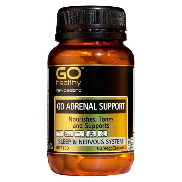 GO Healthy GO Adrenal Support Capsules 60