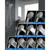 INAVAMZ 2-in-1 Shower Head with Handheld Combo: 2.5GPM Rainfall Shower