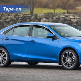 Window Visors Rain Guards Shield for 2012-2014 Toyota Camry, Window Wind Deflectors Vent Shades for 12-14 Camry