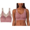 ELLEN TRACY Women's Underwear, Seamless Wirefree Bra, Bralette with Removable