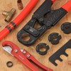 iCrimp Pex Pipe Crimping Tool kit for 3/8,1/2,3/4,1-inch Copper Ring