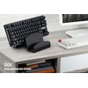 BRAINWAVZ Dual Desktop Keyboard Stand & Holder, Organize Your Desk,