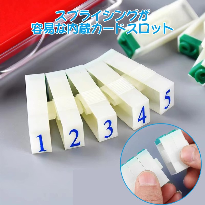 Doyime Number Stamp Set, Stamp, Number, Name Stamp, Number Set,