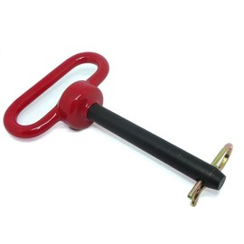cyclingcolors Trailer Hitch Pin with Handle 12 mm x 160 mm Tractor Car Head Bolt Trailer Coupling Piton Pin Folding Pin Locking Pin Folding Plug
