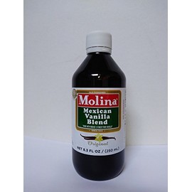 Molina Vanilla - Mexican Vanilla 8.3 FL oz / 250 ml by Molina